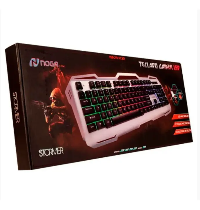 Teclado NOGA Gamer LED NKB-K10