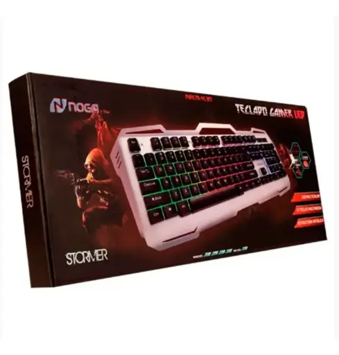 Teclado NOGA Gamer LED NKB-K10